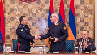 Artur Poghosyan, Chairman of the RA Investigative Committee Introduced Newly Appointed Deputies Chairman to Committee  Staff (photos)